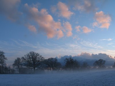 shropshire frost and mist.