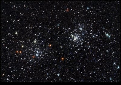 THE DOUBLE CLUSTER-ZOOMED