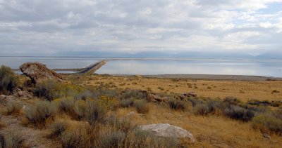 Looking back on Causeway from Visitor Center