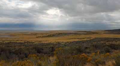 Looking South East over Farmington Bay