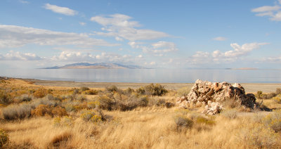 Looking North Towards Promintory Point