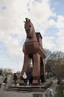 Trojan Horse in Troy