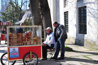 a street vendor