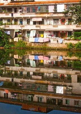The city of Yangshuo