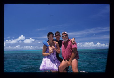 Ayelet and Nadav in Palau