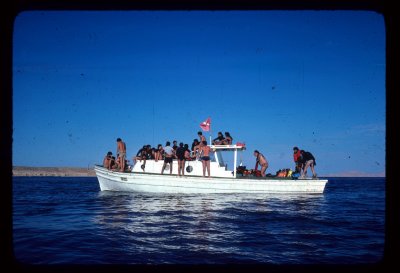 Red Sea Diver 1 the first real dive boat in the Sinai (1975)