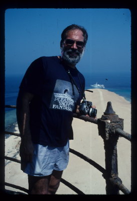 At Brothers Lighthouse Egyptian Red Sea