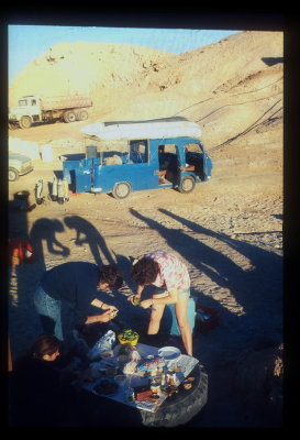 Beginning Red Sea diving safaris by land 1972