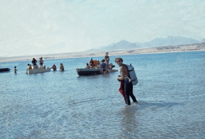 Alex Shell in Sharem Naama Bay 1973
