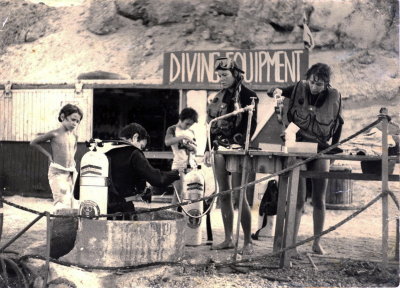 DIVING CENTER SHAREM 1973