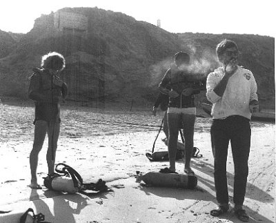 Howard on beach