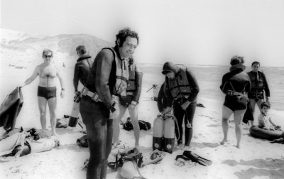 Itzik Kestenbaum and Diving course in Neweiba 1972