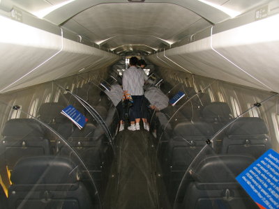 Inside the Concorde