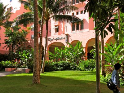 One of the many hotels in Wakiki