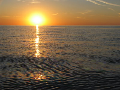 The end of another gorgeous Goderich day