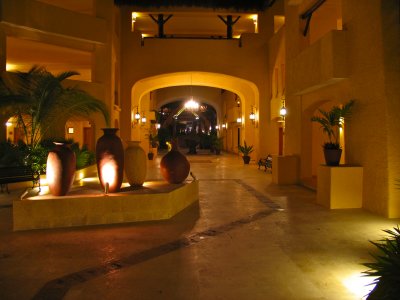Beautifulyl lit in the evenings