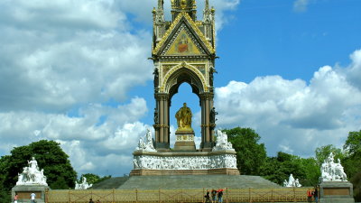 he Albert Memorial was commissioned by Queen Victoria as a tribute to her late consort, Prince Albert of Saxe-Coburg-Gotha