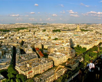 Another view from the Eiffel Tower