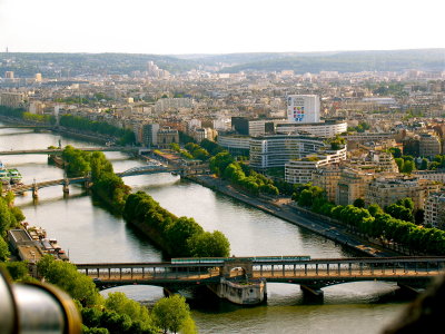 The Seine from the Eiffel Tower