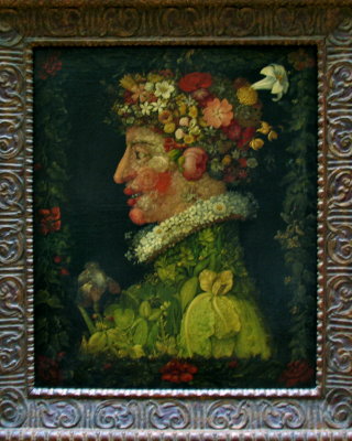 Artwork in the Louvre. The Louvre began as a fortress built in the late 12th century under Philip II.