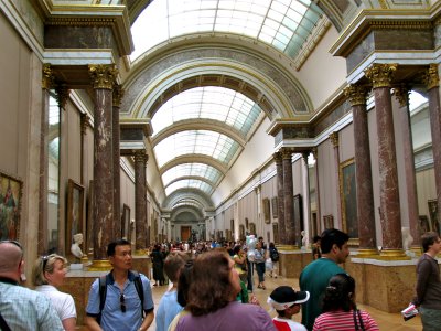 Louvre is a work of art all by itself