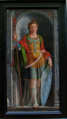 Artwork at the Louvre.