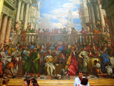 The Wedding Feast at Cana by Veroneseis
