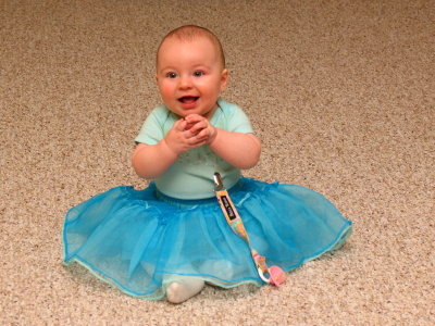Natalie all dressed up