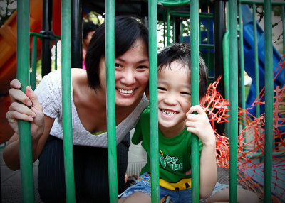 At the playground