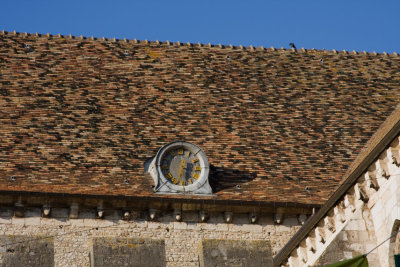 Etampes church clock
