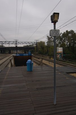 Metra 75th platform