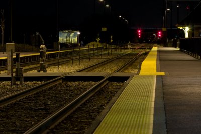 Metra National St platform east