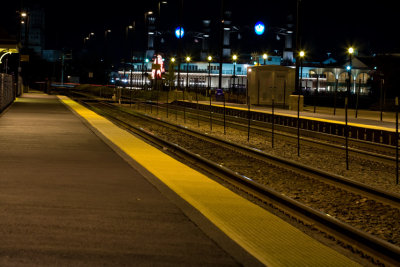 Metra National St platform west