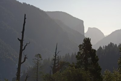 Half Dome in the morning