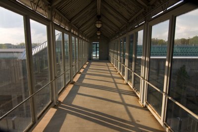 footbridge over Franconia station