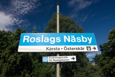 Roslags Nsby sign