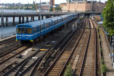 Gamla Stan-Slussen train 5