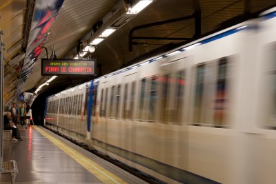 passing subway