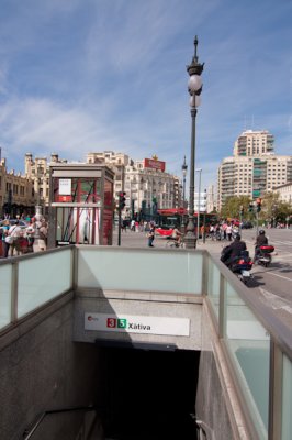 Xtiva metro station