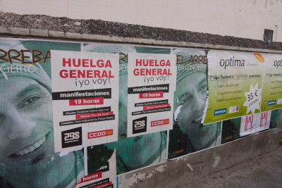 Huelga General posters