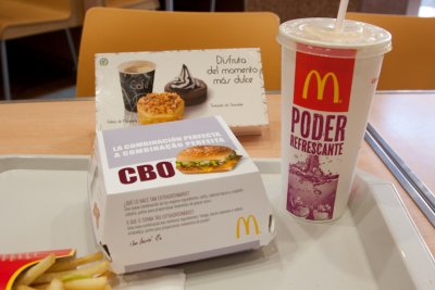 McDonalds CBO meal