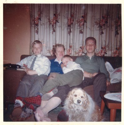 Rainer, Hildegard, Hans, Peter Bessel 171 Langley Ave 1960's