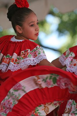 Dancing during Fiesta