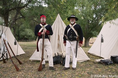 Mexican soldiers - Anthony and Dave