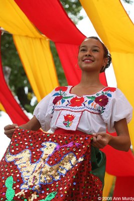 China Poblana dancer
