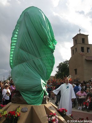 Our Lady before unveiling