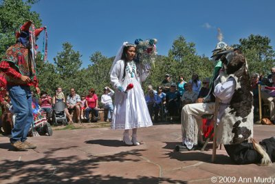 Malinche with palma