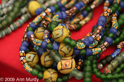 African trading beads