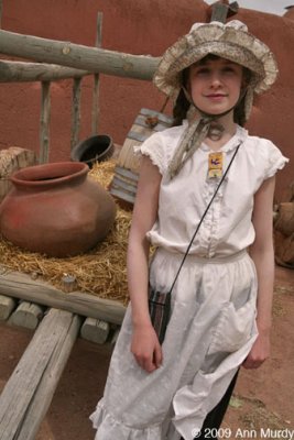Annabella next to carretas