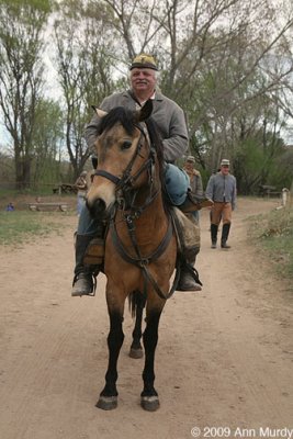 Confederate Soldier on horse